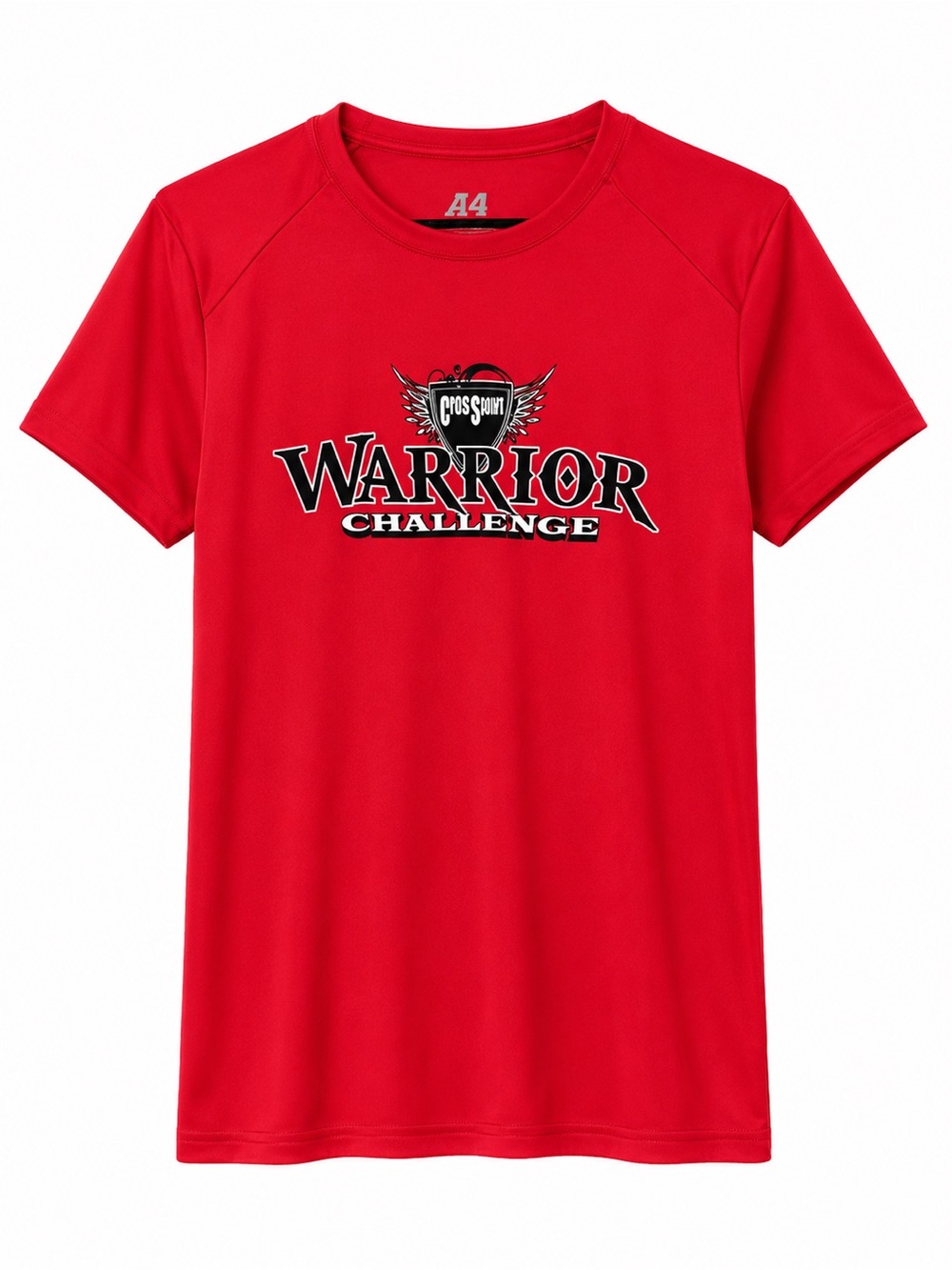 Warrior Challenge Graphic Tee - Red